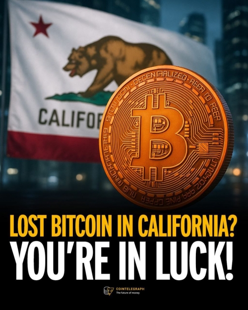 قانون جدید در کالیفرنیا: بازپس‌گیری بیت‌کوین‌های گمشده بدون نیاز به فروش نقدی