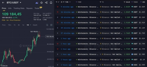 ورود سنگین استیبل‌کوین‌ها به بایننس